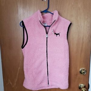 💋SALE NWT PINK sherpa vest